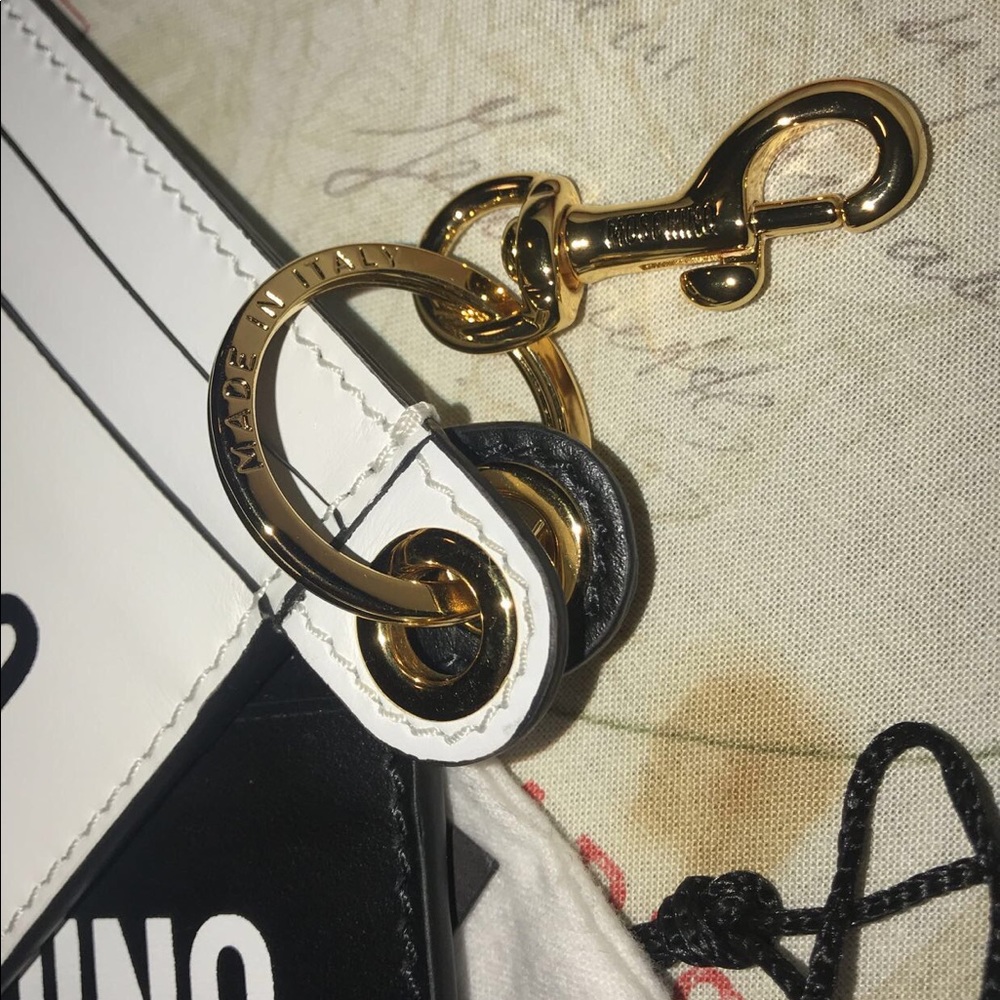 Moschino double card case